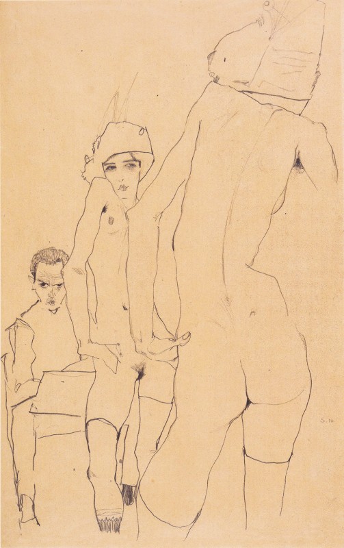 Egon_Schiele_-_Schiele_mit_Aktmodell_vor_dem_Spiegel_-_1910.jpg